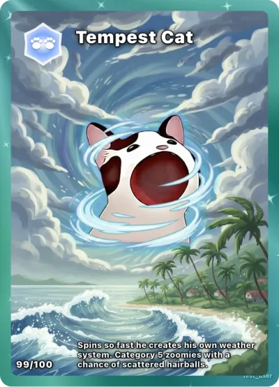 PopCat card 99